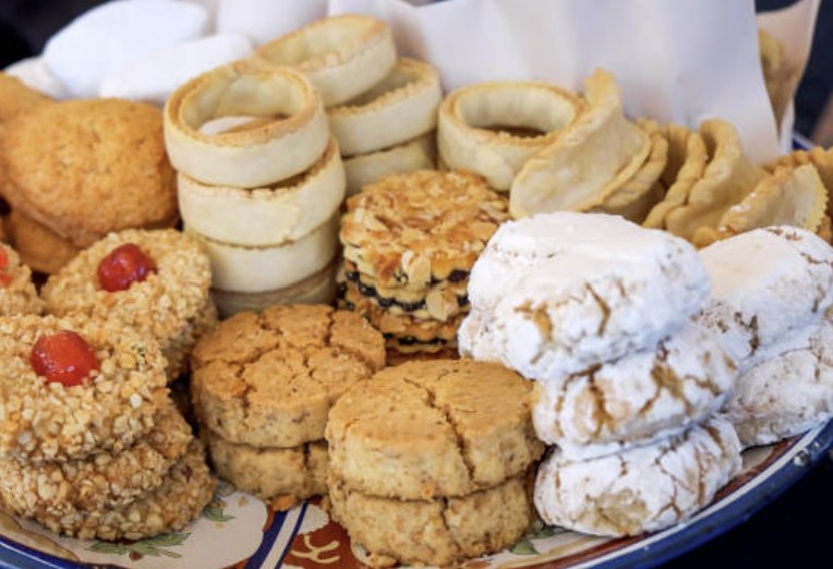 Assortiment de pâtisseries marocaines